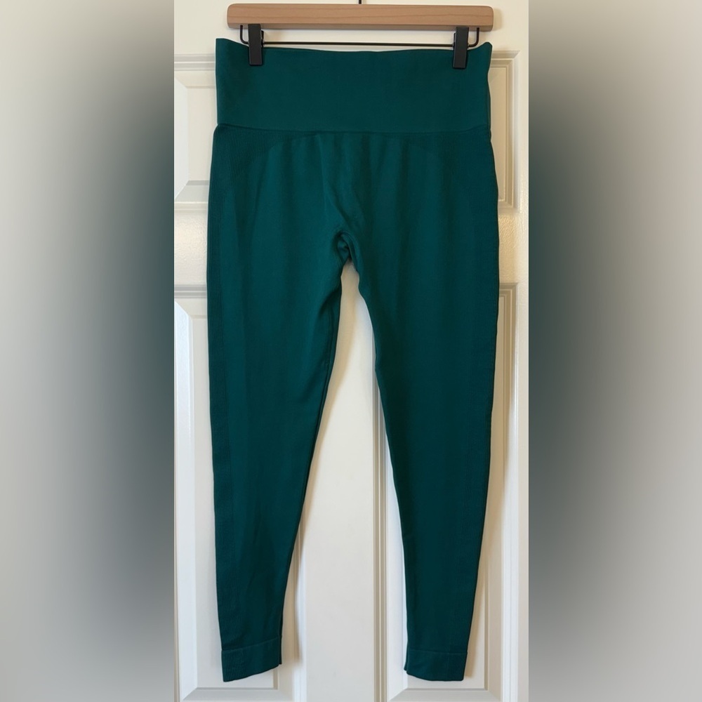 SET Active Leggings Dark Green Size XL